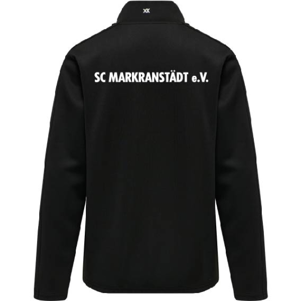 Damen Hummel Core XK Half Zip Sweatshirt SCM - Schwarz